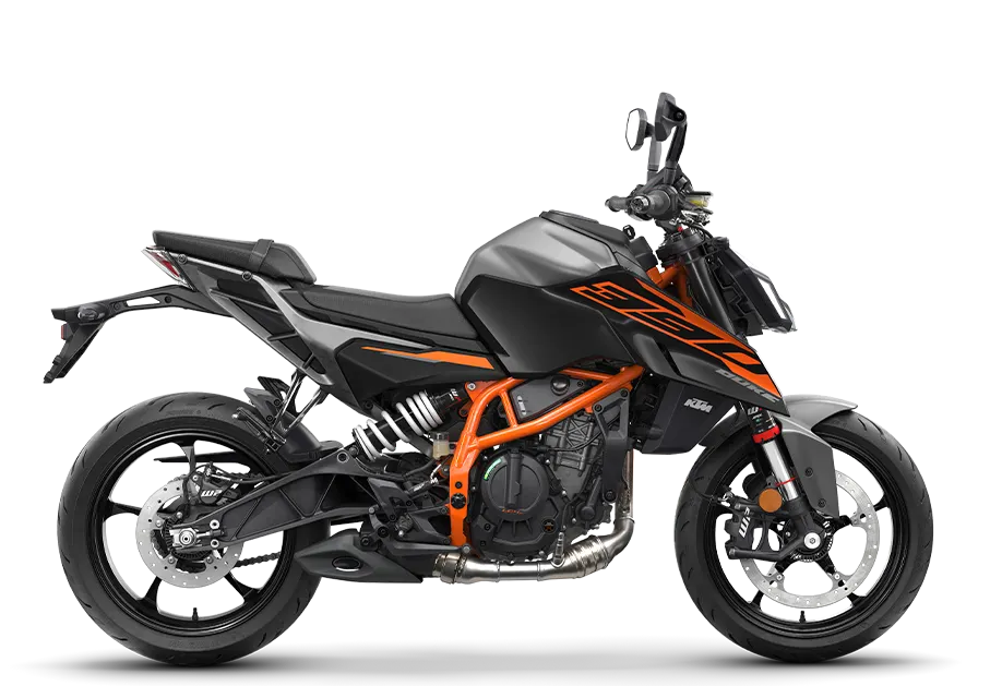 KTM 390 Duke right side studio profile