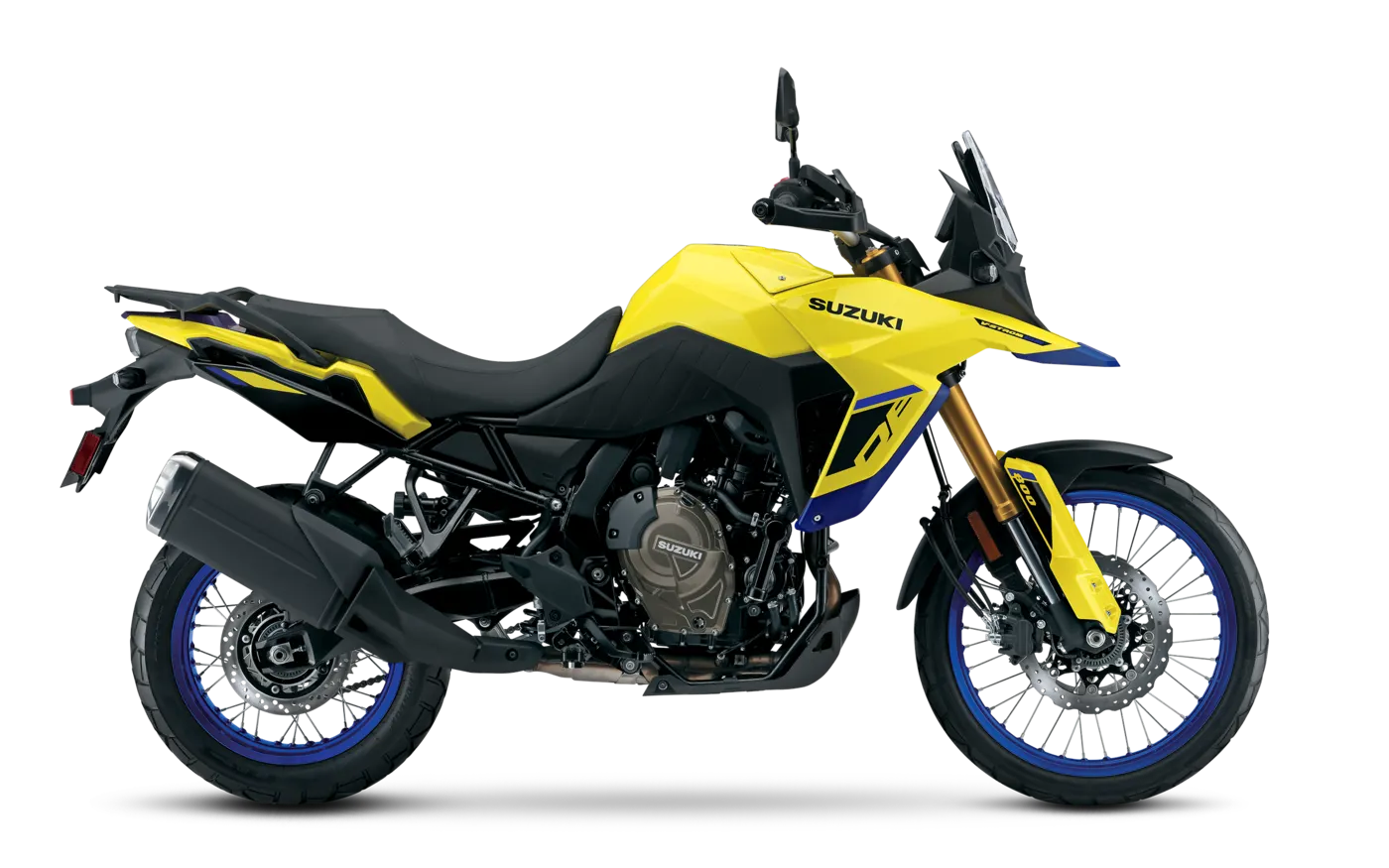 Suzuki V-Strom 800DE right side studio view